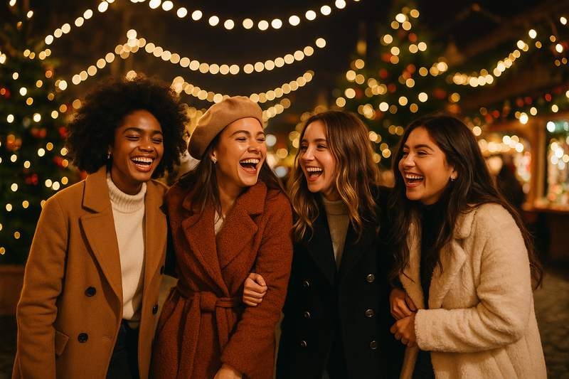 Top 5 European X-maas Destinations for a Girls Trip.